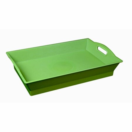 LITTLE BUTLER TRAYSKLIM-6 PVC Serving Tray, Key Lime - Small, 6PK TRAYSKLIM/6